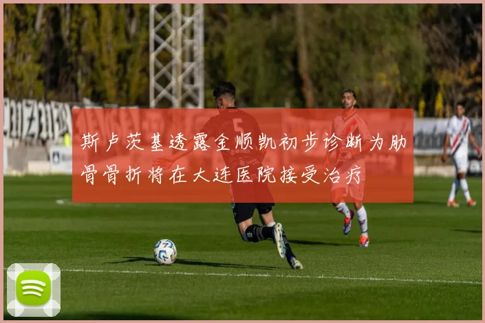斯卢茨基透露金顺凯初步诊断为肋骨骨折将在大连医院接受治疗